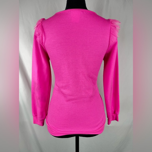 JoJo Siwa Pink Unicorn Sweater with Tulle - Picture 4 of 6